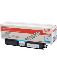 OKI originál tonerová kazeta 44250723/ C110/ C130/ 2500 stran/ azurová