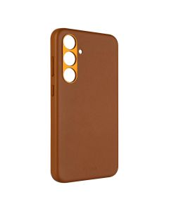 Kryt FIXED MagLeather MagSafe Galaxy S24, hnědý