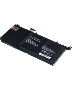 Baterie T6 Power pro Asus VivoBook S551L, R551L, K551L, V551L serie, 4400mAh, 49Wh, 3cell, Li-pol