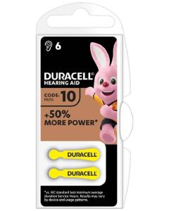 Duracell baterie do naslouchadel HA 10 6ks