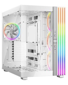 Be quiet! skříň LIGHT BASE 900FX / ATX / ARGB pásek / 4x140mm ARGB fan / 2xUSB 3.0 / USB-C / panoramatická / bílá