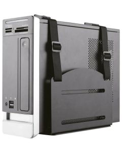 Neomounts  CPU-W100BLACK / CPU Holder (wall mount / depth: 12-21 cm) / Black