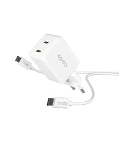 Epico GaN 35W adaptér EA35 s 1,2 m USB-C kabelem