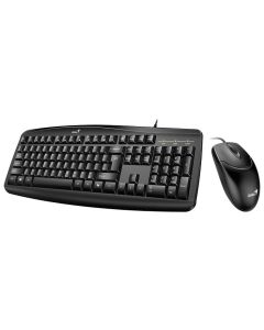 GENIUS Smart KM-200/ Drátový set/ Copilot/ USB/ černá/ CZ+SK layout