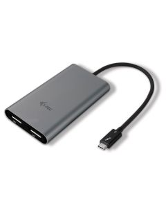 ROZBALENÉ - i-tec THUNDERBOLT 3 Dual Display Port adaptér 4K/ 2x Display Port 4K