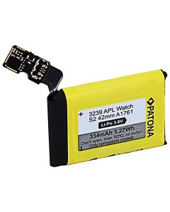 PATONA baterie pro chytré hodinky Apple Watch 2 334mAh A1761 42mm