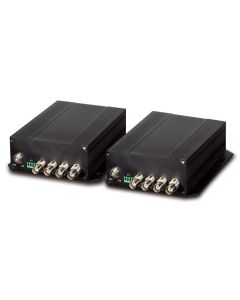 Planet VF-402-KIT opto konvertor 4x Video, 4x RS-485, FC konektor,singlemode, po jednom vlákně, cena za pár