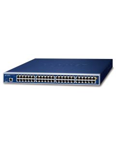 Planet HPOE-2400G v6 PoE+ injektor 802.3at, 24+24 portů, Gigabit, scheduler, výkon až 720W