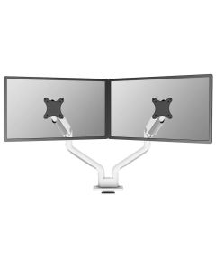 Neomounts DS70S-950WH2/Držák displeje/na stůl/17-35"/svorka+průch./VESA 100X100/nosn.2x18kg/plyn.píst/2 dis