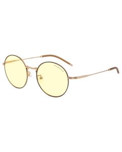 GUNNAR kancelářske/herní brýle ELLIPSE BLACK/GOLD * jantárová skla * BLF 65 * GUNNAR focus