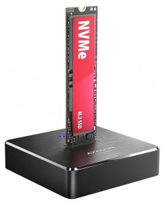 AXAGON dockovací stanice 1x M.2 NVMe SSD / ADSA-M2C11 / USB-C / USB 3.2 Gen2 / kabel 25cm USB-C na USB-C