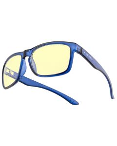 GUNNAR kancelářske/herní brýle INTERCEPT CRYSTAL COBALT * jantárová skla * BLF 65 * GUNNAR focus