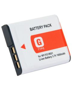 TRX baterie Sony/ 1400 mAh/ Cyber-shot DSC-H10/ H20 /N1/ N2/ T100/ T20/ W80/ W100/ W130/ W150/ neoriginální