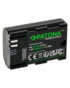 PATONA baterie pro foto Canon LP-E6 2400mAh Li-Ion Premium