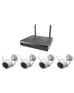 EZVIZ H3C 2K+ Wi-Fi KIT/ bullet/ 4Mpix/ 1x NVR CS-X5S-R100-8W/ 4x IP kamera H3C 2K+/ HDMI/ VGA/ Wi-Fi/ LAN
