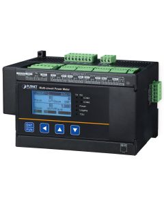 Planet Elektroměr, 5x okruhů, RC/MV 0~333mv, AC 85/264V, DC 100/300V, RS-485 Modbus RTU, DIN