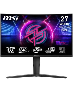 MSI Gaming MPG 275CQRXF/ 27"/ 2560x1440/ VA/ 0,5ms/ 240Hz/ 400cd/m2/ 4000:1/ HDMI/ DP/ USB/ VESA/ černý