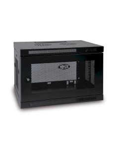Skříň SmartRack 9U, Š=600mm, Hl=450mm, hloubka pro přepínače, montáž na stěnu