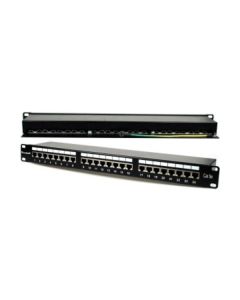 XtendLan Patch panel 19", 24 portů, stíněný, Cat5e