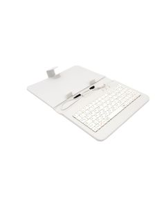 AIREN AiTab Leather Case 1 with USB Keyboard 7" WHITE (CZ/SK/DE/UK/US.. layout)