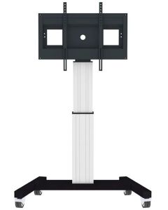 POŠKOZENÝ OBAL - Neomounts  PLASMA-M2500SILVER / Motorised Mobile Floor Stand - VESA 200x200 up to 800x600 / Silver