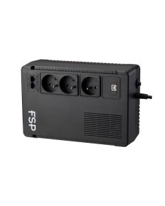 FSP UPS ECO 800 FR, 800 VA / 480 W, USB, RJ45, line interactive