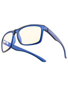 GUNNAR kancelářske/herní brýle INTERCEPT CRYSTAL COBALT  * čirá skla * BLF 35 * GUNNAR focus