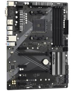 ASRock B450 Pro4 R2.0 / AMD B450 / AM4 / 4x DDR4 DIMM / HDMI / DP / VGA / M.2 / USB-C / ATX