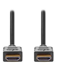 NEDIS High Speed HDMI 2.0 kabel s ethernetem/ 4K@60Hz/ zlacené konektory HDMI-HDMI/ černý/ bulk/ 5m