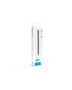 Aktivní stylus FIXED Graphite Uni s magnety pro kapacitní dotykové displeje, šedý