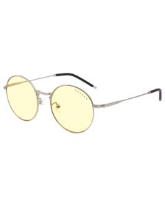GUNNAR kancelářske/herní brýle ELLIPSE SILVER * jantárová skla * BLF 65 * GUNNAR focus