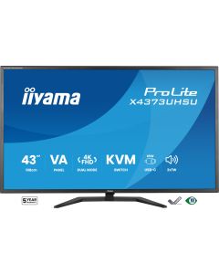 iiyama ProLite/X4373UHSU-B2/42,5"/VA/4K UHD/60Hz/3ms/Černá/3R