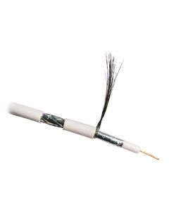 DATACOM Koaxiální kabel RG-6  (6,5mm/1,0mm) 75 Ohm  250m bílý
