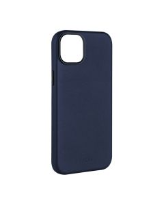 FIXED MagLeather kožený kryt iPhone 15, modrý