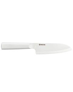 Kyocera Nůž Santoku 14 cm, bílá čepel, bílá rukojeť