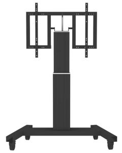 Neomounts  PLASMA-M2500TBLACK / Motorised Mobile Floor Stand (90° tilt) - VESA 200x200 up to 800x600 / Black