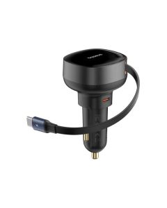 Baseus Enjoyment Pro Nabíječka do Auta USB-C 60W Cluster Black