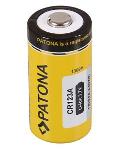 PATONA nabíjecí baterie CR123A/16340 700mAh Li-Ion 3,7V, 1ks v balení