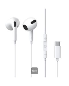 Baseus Encok C17/USB-C/Bílá