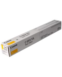 Canon originální  TONER CEXV51L YELLOW iR-ADV C55xx/C57xx Low Yield Toner  26 000 stran A4 (5%) -