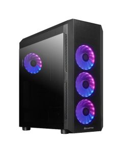 CHIEFTEC MidT Scorpion 4 GL-04B-UC-OP / ATX / 2x USB3.0 / USB-C / 4x120mm fan / ARGB/ průhledná bočnice / černá