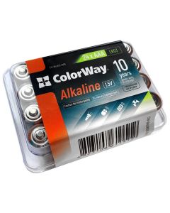 Colorway alkalická baterie AAA/ 1.5V/ 24ks v balení/ Plastový box
