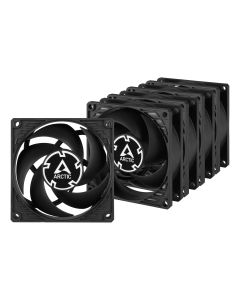 ARCTIC P8 Case Fan - 80mm case fan low noise - Value Pack of 5pcs
