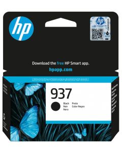 HP inkoustová náplň 937 černá
