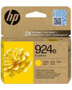 HP 924e EvoMore Žlutá originální inkoustová kazeta