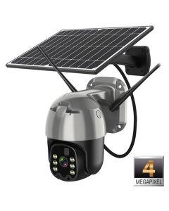 TRX Bezpečnostní IP kamera Innotronik IUB-PT22, bezdrátová, 4.0Mpix, Wi-Fi, solární panel + Li-Ion baterie