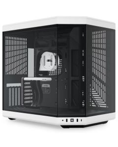 HYTE skříň Y70 Panda / levé a přední sklo / Riser PCIe 4.0 / bez zdroje / 1x USB-C / 2x USB-A