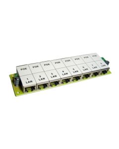 POE-PAN8, 8-portový pasivní POE panel
