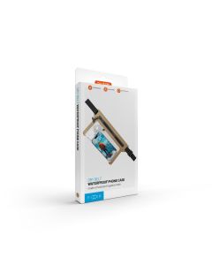 Voděodolné pouzdro FIXED Dry Belt okolo pasu z hypalonu s certifikací IPX8, khaki