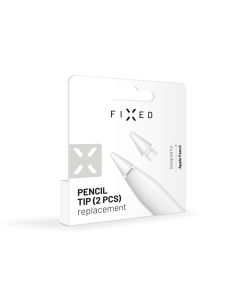 Náhradní hroty FIXED Pencil Tips pro Apple Pencil, 3ks, bílé